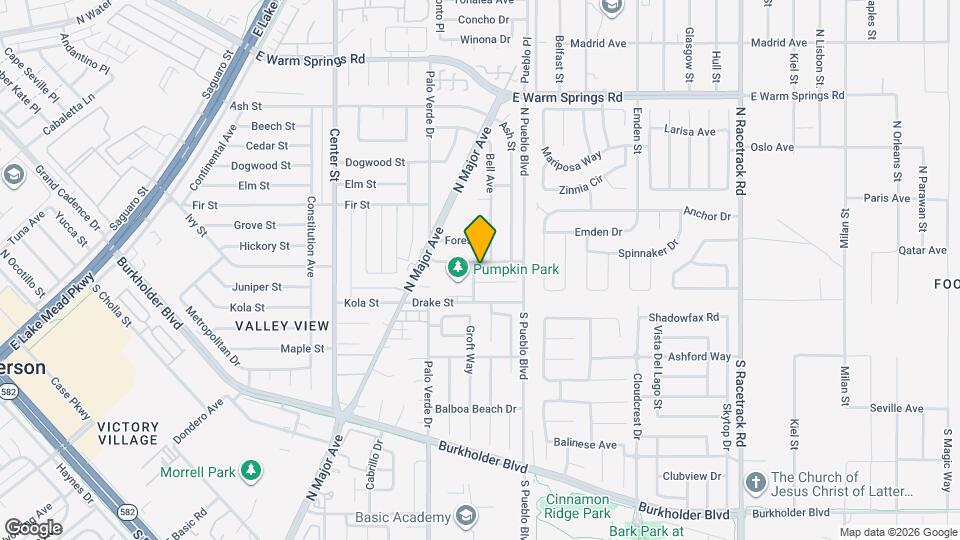 420 Pumpkin Way Map and Location Details