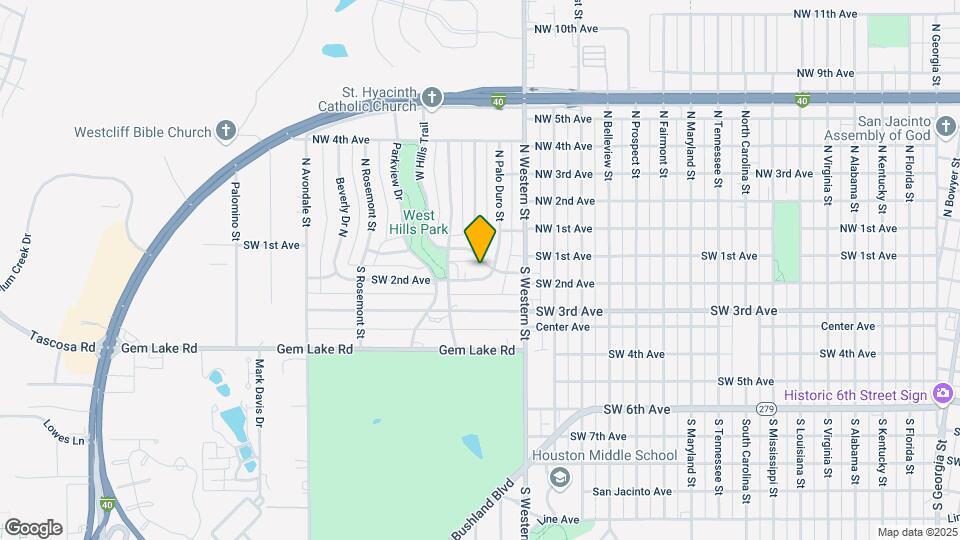 4218 SW 2nd Ave Map and Location Details