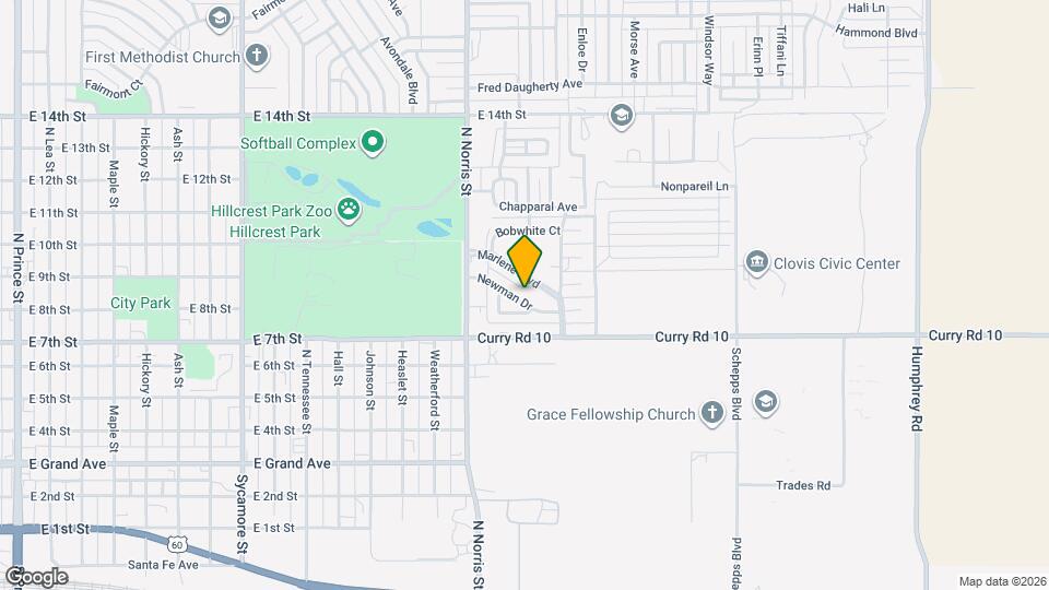 2336 Newman Dr Mapa y Detalles de la Ubicación