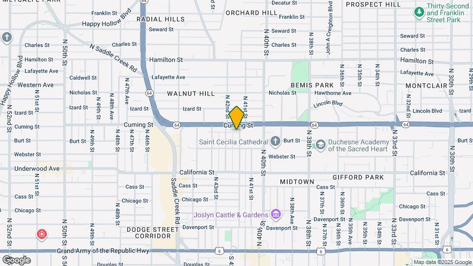 828 N 41st Ave Map and Location Details