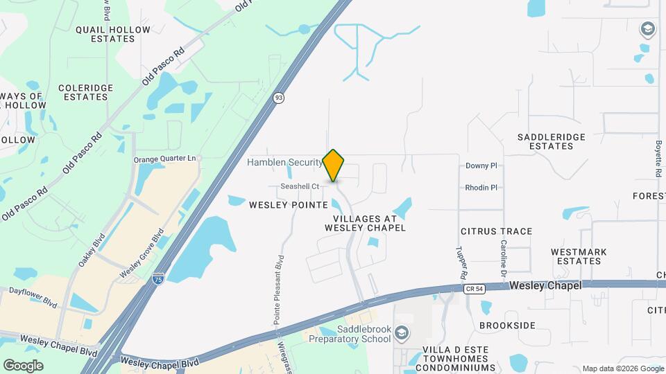6115 Wesley Brook Dr Map and Location Details
