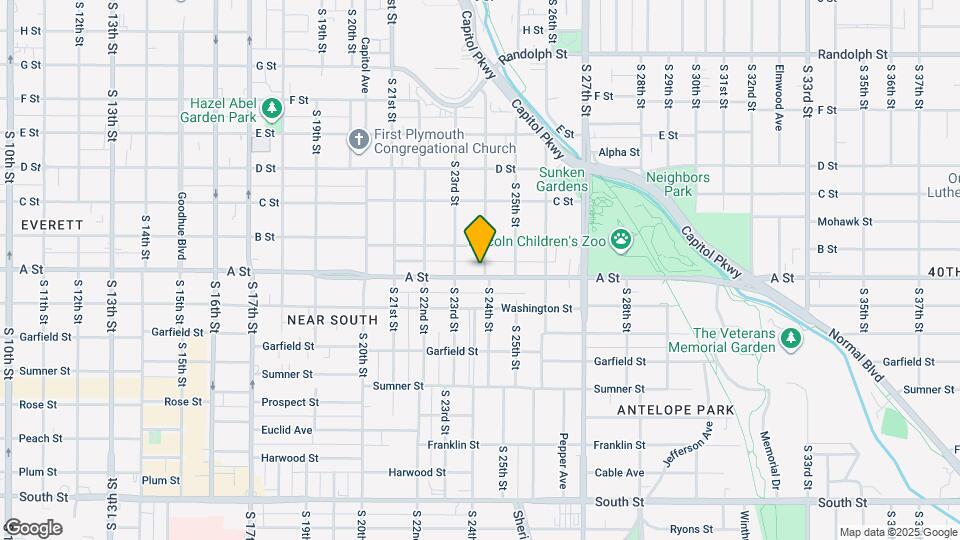 1339 S 24th St Map and Location Details