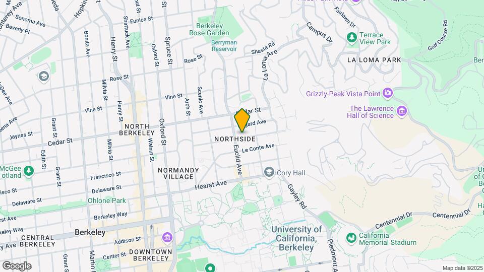 2517 Virginia St Map and Location Details