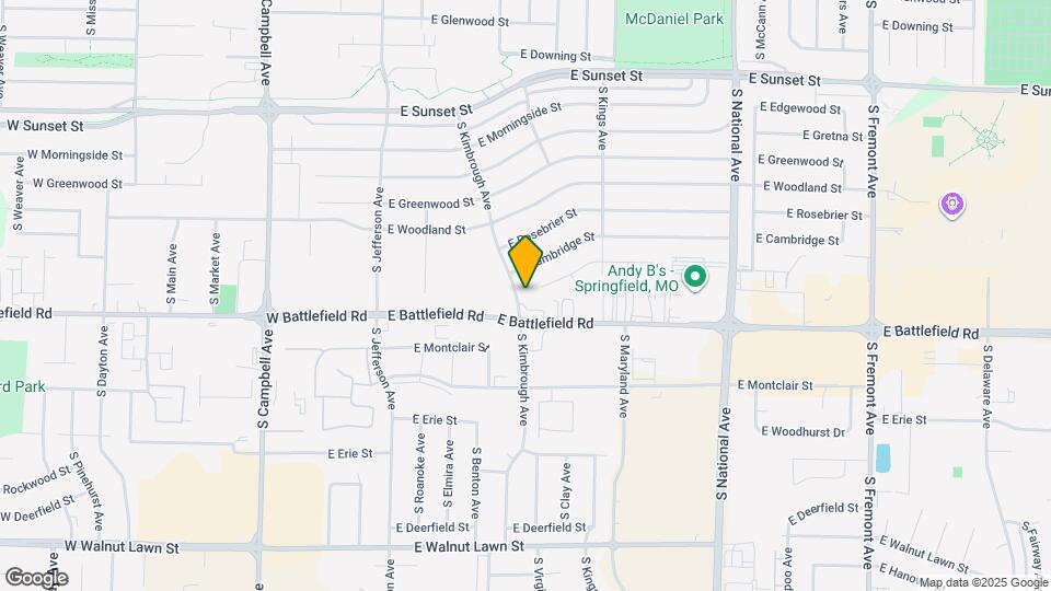 2936 S Kimbrough Ave Map and Location Details