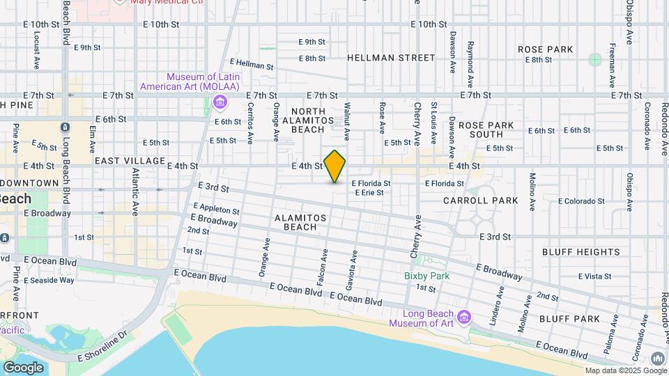 1512 E Florida St Mapa y Detalles de la Ubicación