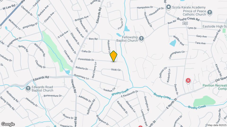 126 Forestdale Dr Mapa y Detalles de la Ubicación