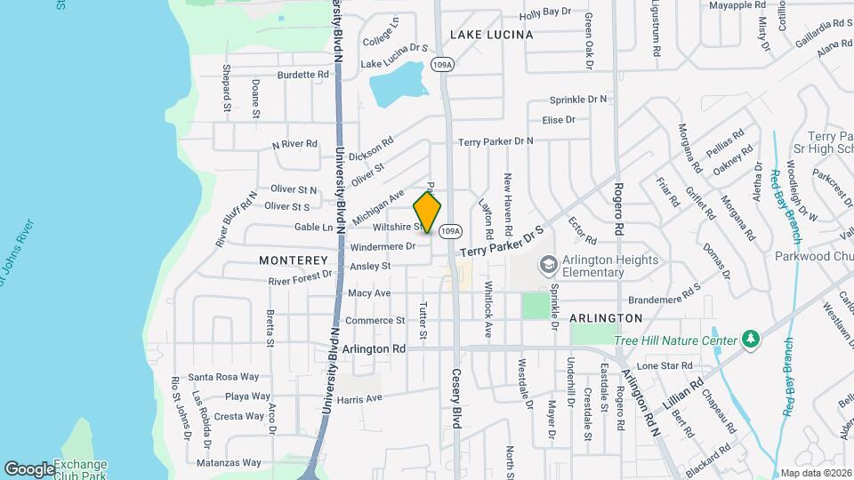1704 Paine Ave Map and Location Details