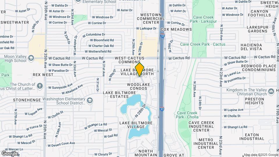 11666 N 28th Dr Map and Location Details