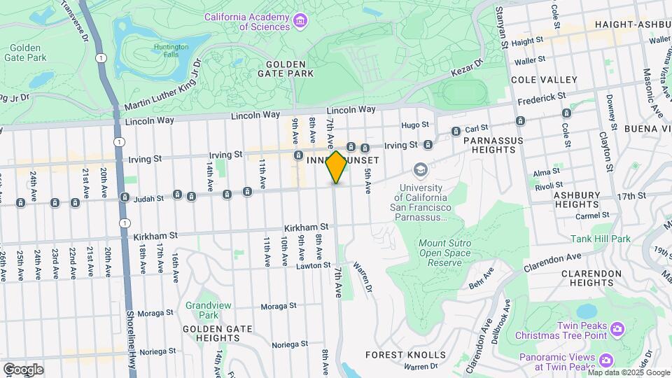 145 Judah St Map and Location Details