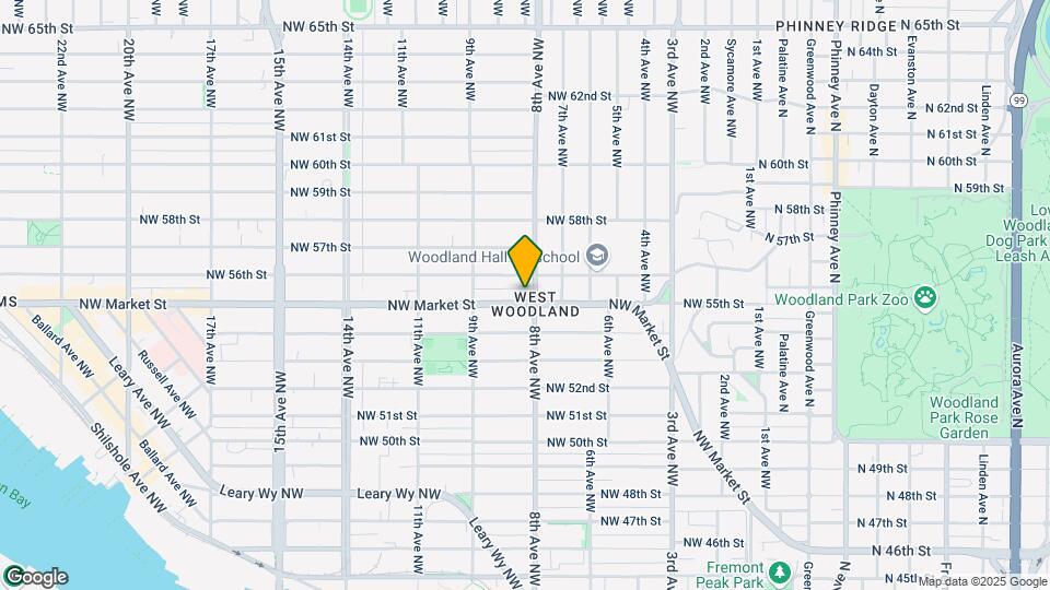 804 NW Market St-Unit -A Map and Location Details