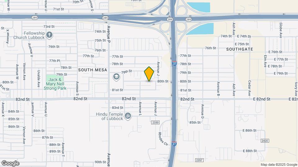 1107 80th St Map and Location Details