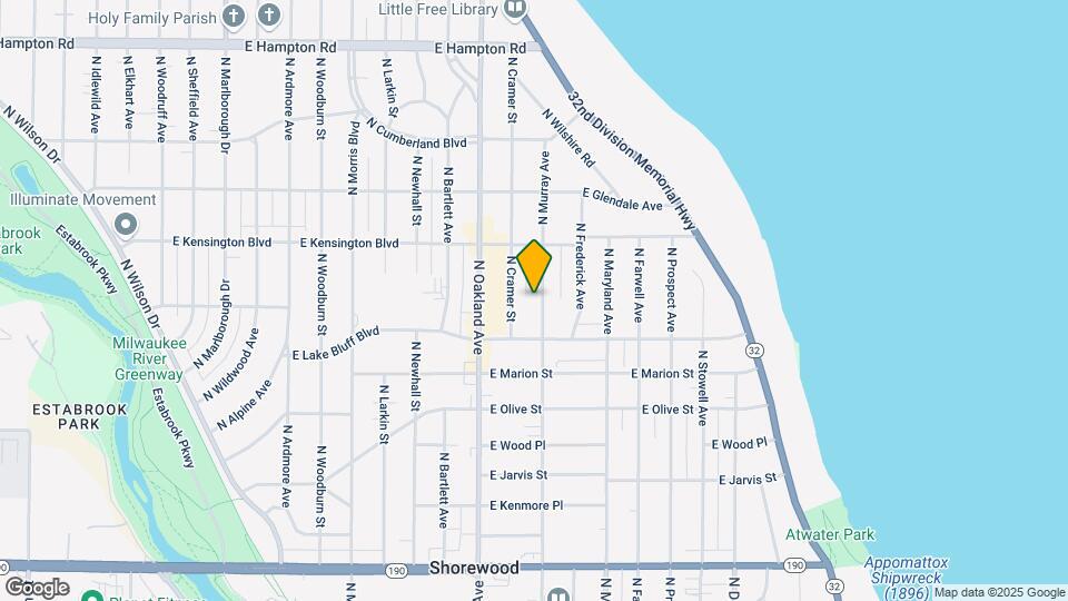 4437 N Murray Ave, Unit lower Mapa y Detalles de la Ubicación