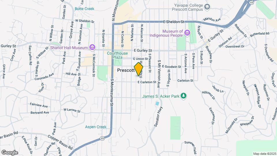 240 S Alarcon St Map and Location Details