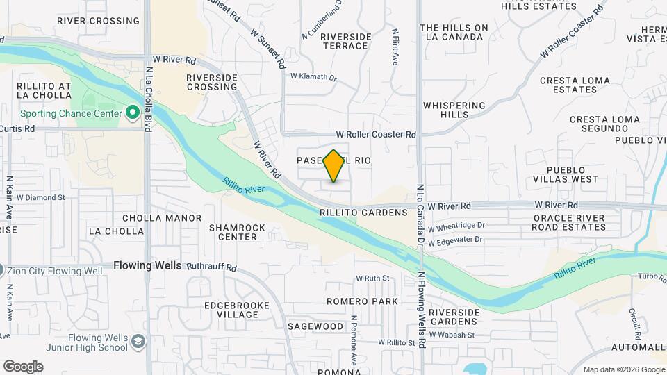 1626 W Homecoming Way Map and Location Details