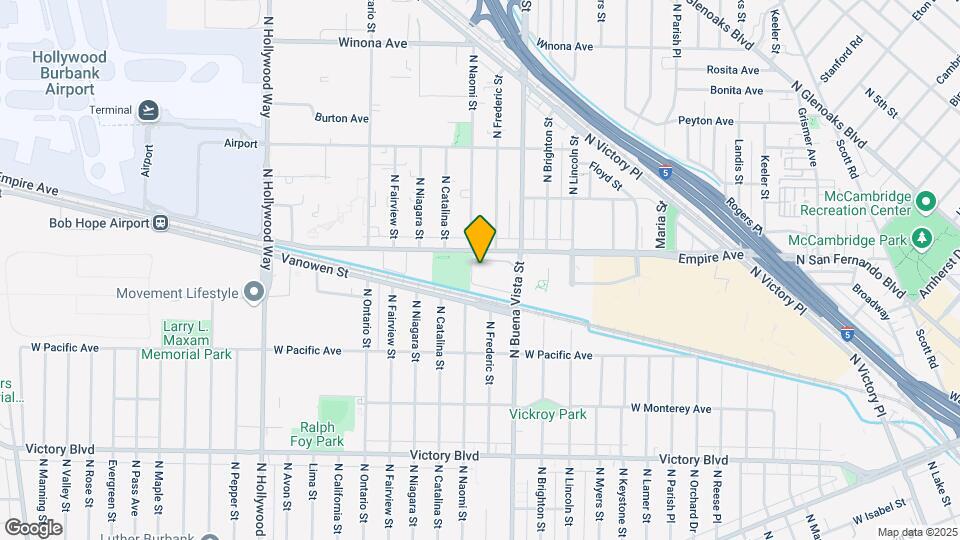 Atrio Burbank Mapa y Detalles de la Ubicación