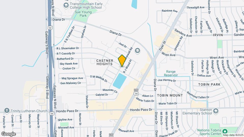 9304 Stonewall Rd Map and Location Details