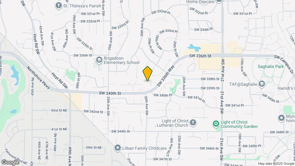 2932 SW 339th St Map and Location Details