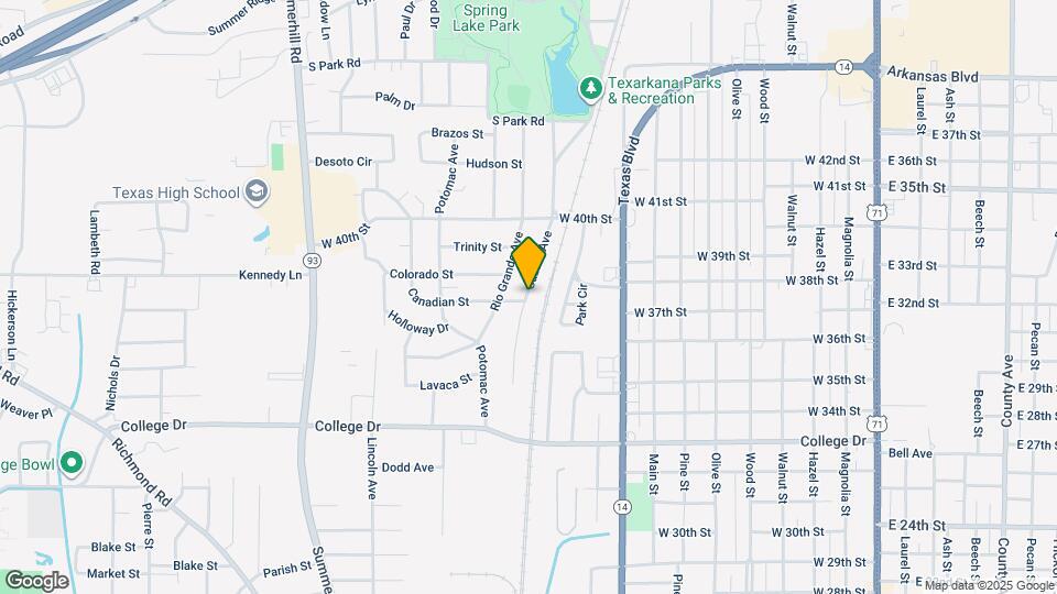3702 Sabine Ave Map and Location Details