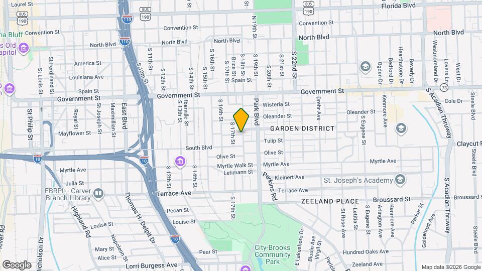 802 S 18th St Map and Location Details