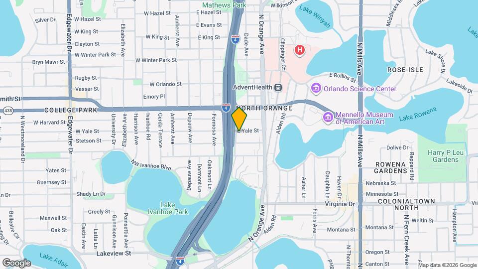 210 E Yale St Map and Location Details