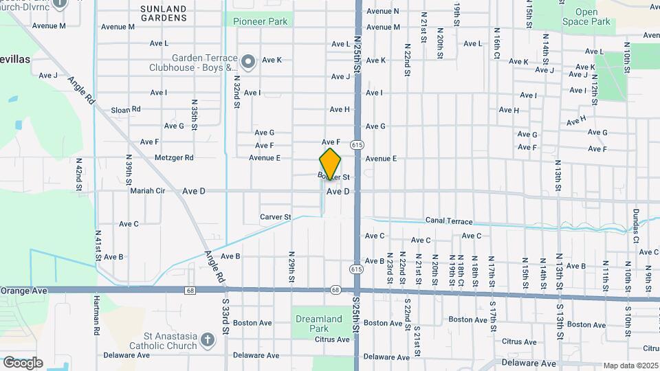 512 N 27th St Map and Location Details