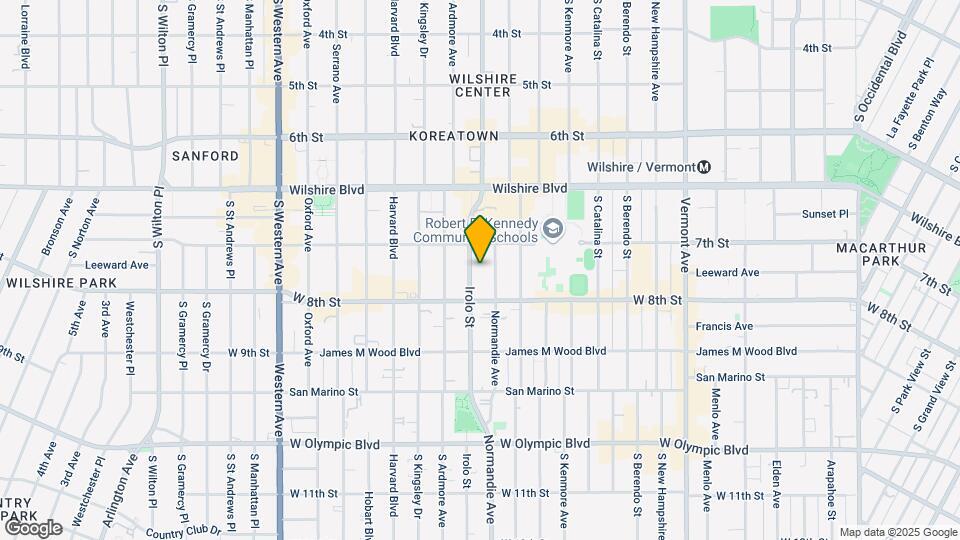 724 Irolo St Map and Location Details