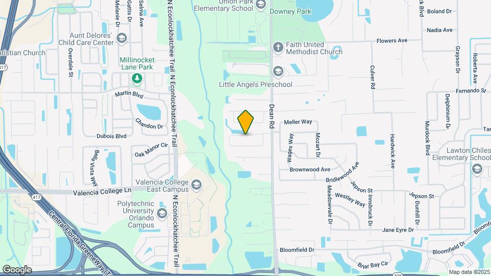 9905 Piney Point Cir Map and Location Details