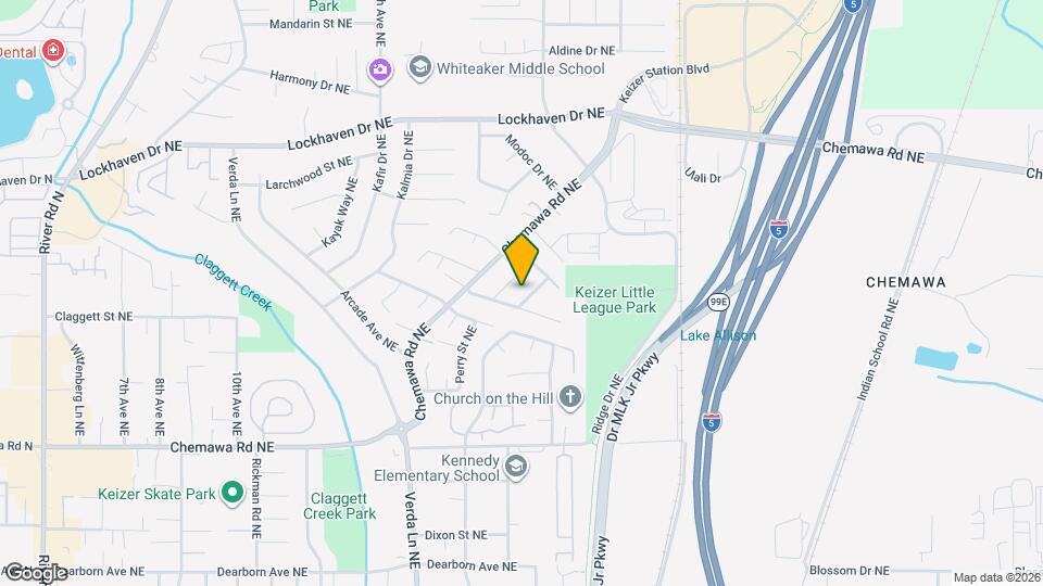 5327 Queens Ave NE Map and Location Details