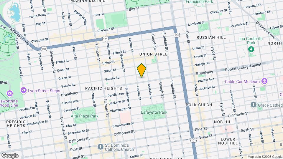 1960 Broadway Mapa y Detalles de la Ubicación