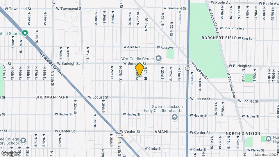 2484 W Chambers St Map and Location Details
