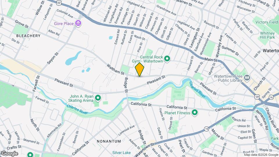 64 Waltham St Map and Location Details