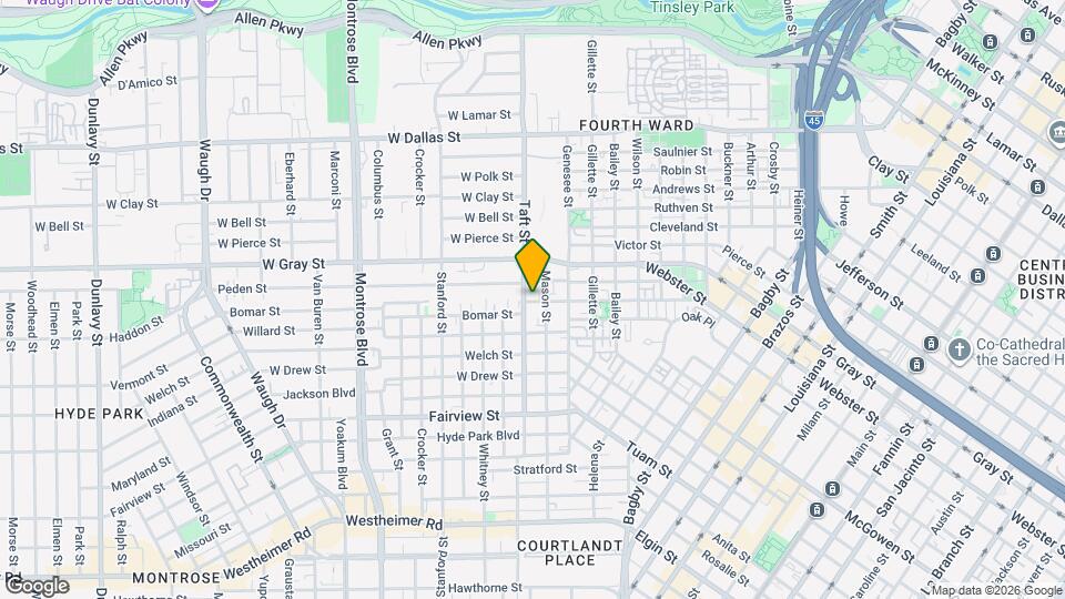 1812 W Webster St Map and Location Details