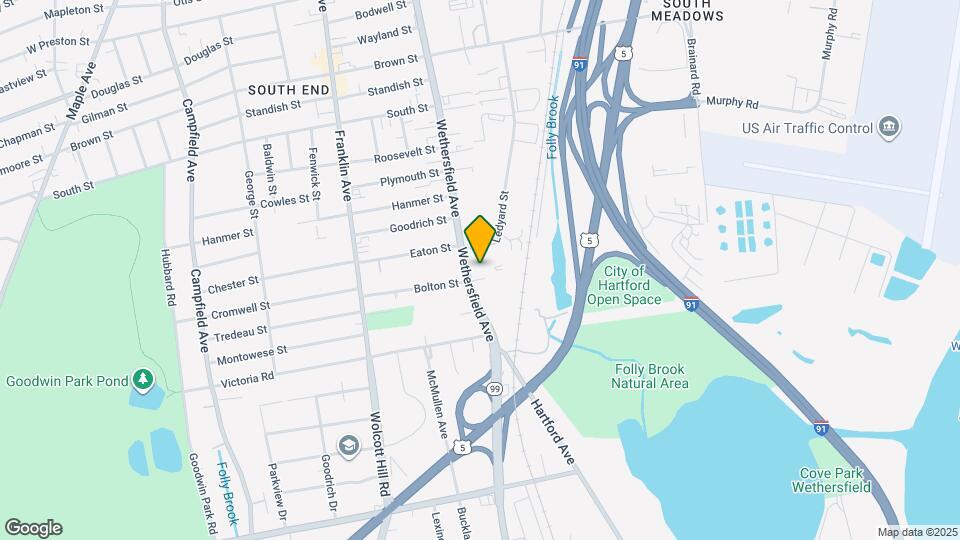 928 Wethersfield Ave Map and Location Details