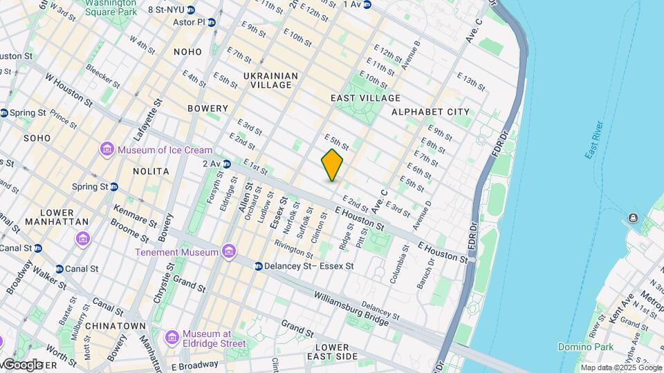 18 Avenue B Map and Location Details