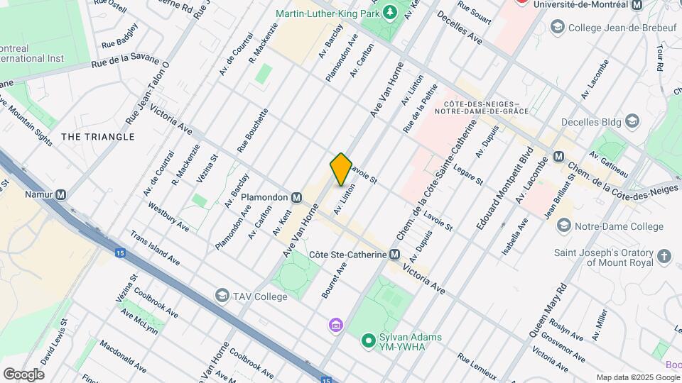 4681 Linton Av Map and Location Details