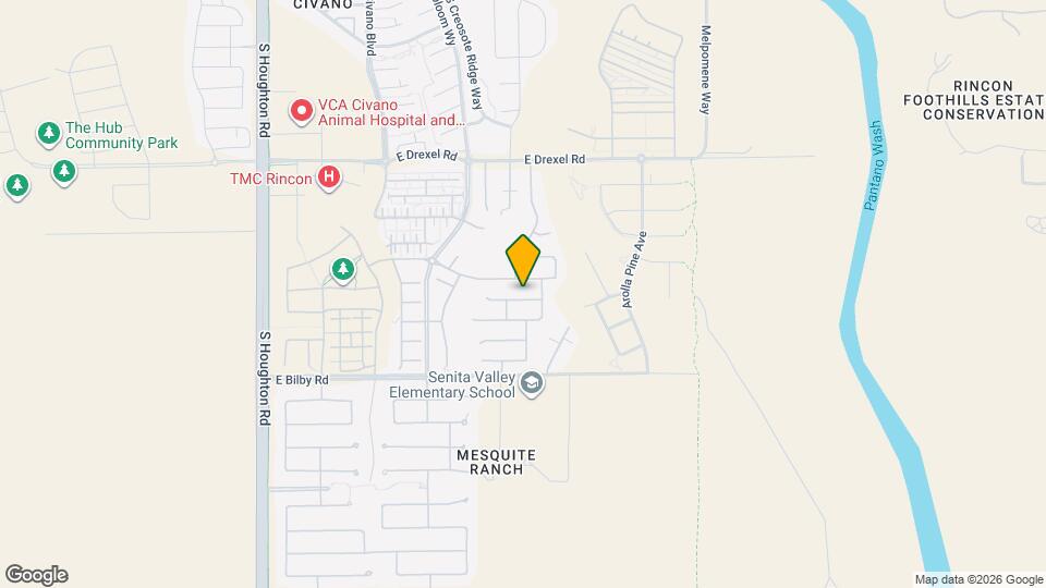 10787 E Orchid Cactus Ln Map and Location Details