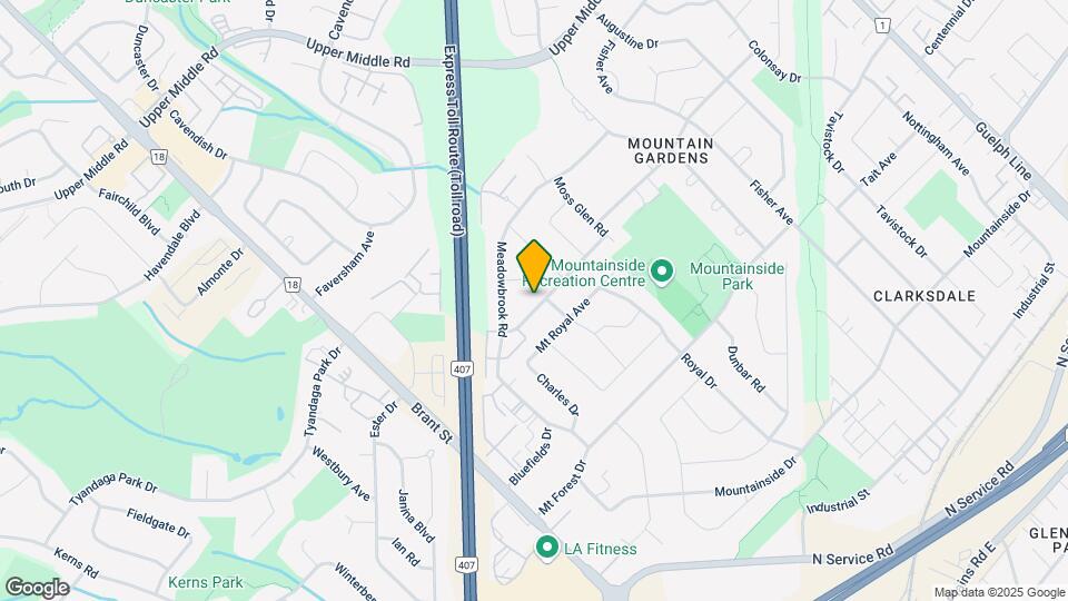 2127 Parkway Dr Map and Location Details