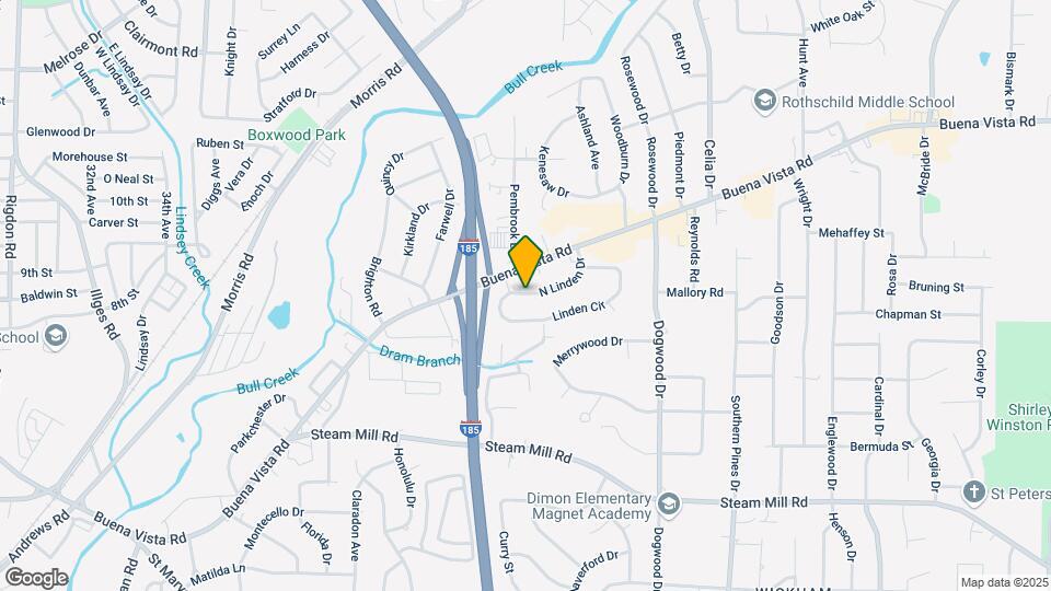 3842 N Linden Dr Map and Location Details
