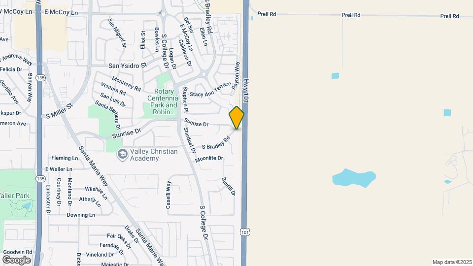 2818 S Bradley Rd Map and Location Details