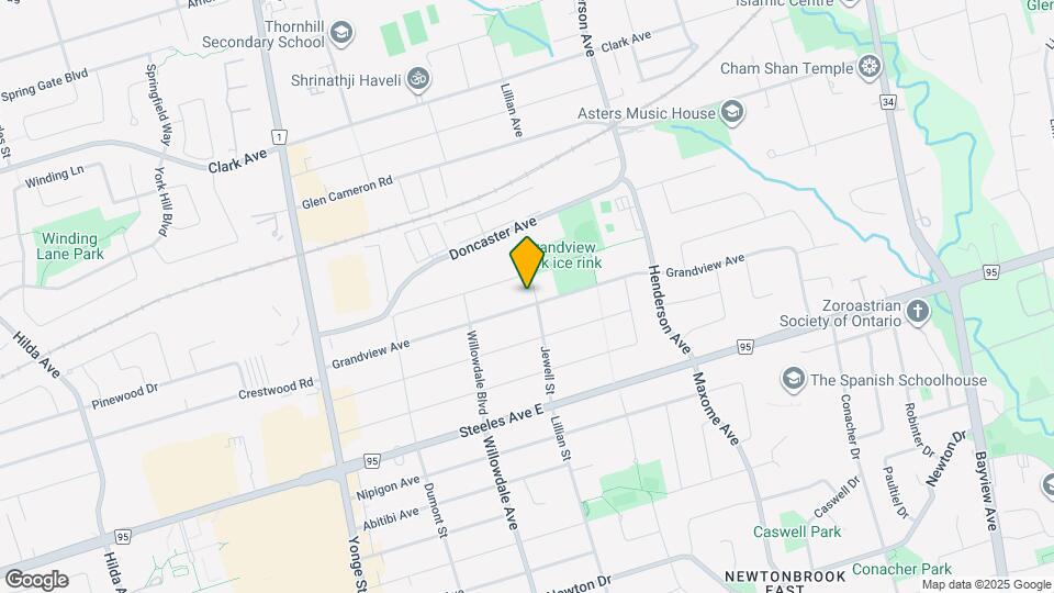 90 Grandview Ave Map and Location Details