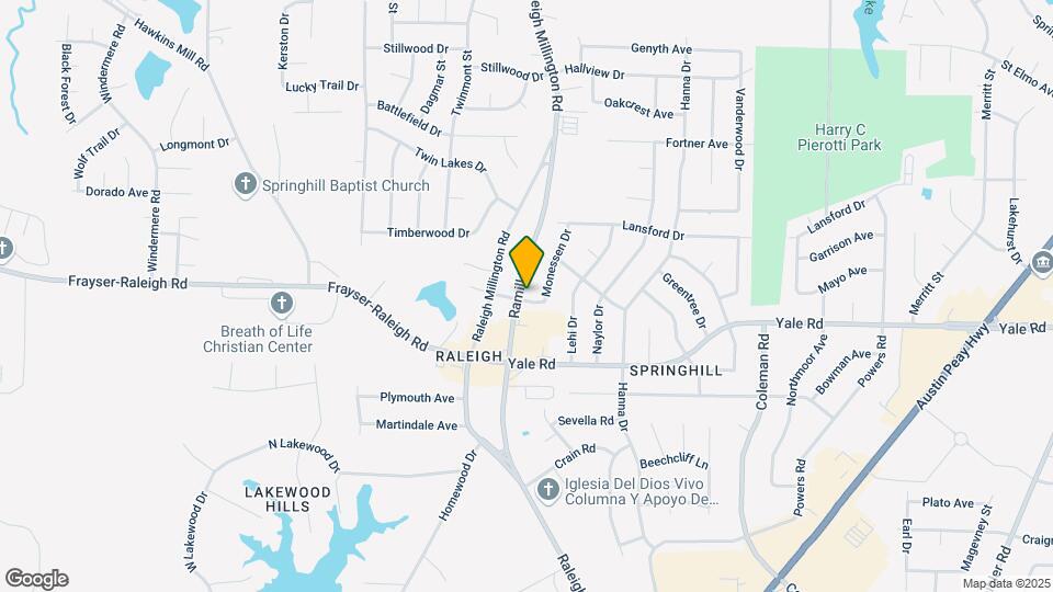 3560 Ramill Rd Map and Location Details