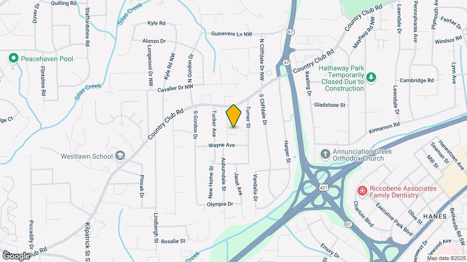 3822 Country Club Rd, Unit Condo-i Map and Location Details