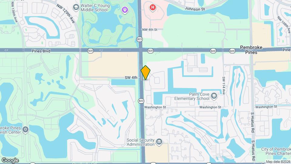 435 S W 122nd Terrace Map and Location Details