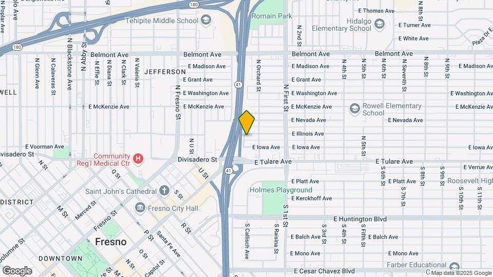 2944 E Illinois Ave Mapa y Detalles de la Ubicación