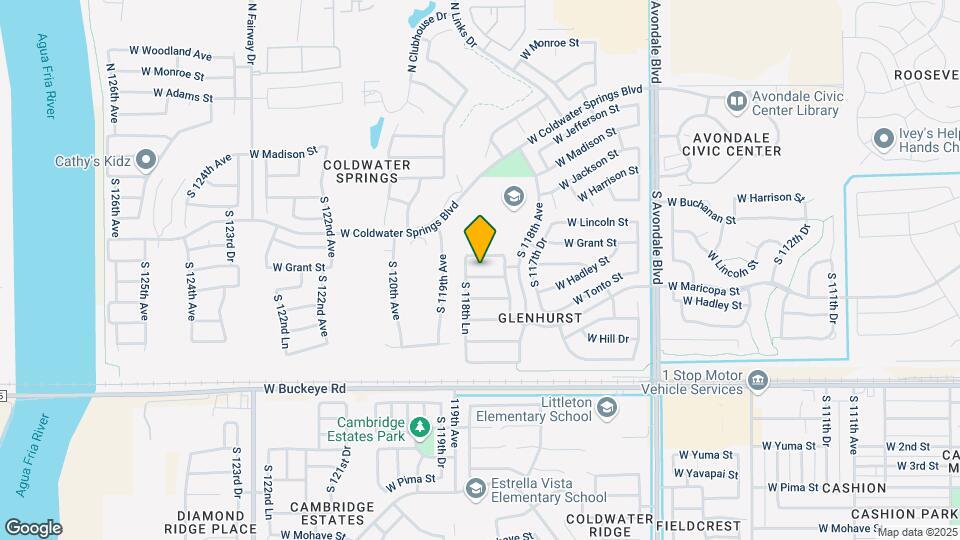 11872 W Sherman St Map and Location Details