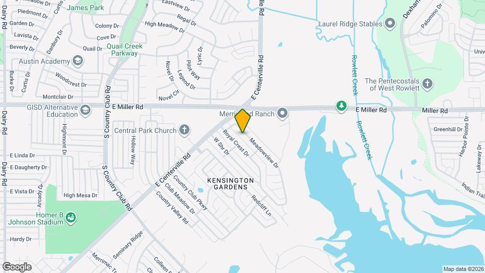 1838 Meadowview Dr Map and Location Details