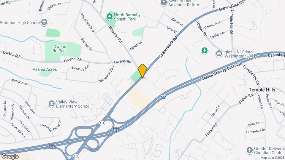 5402 St Barnabas Rd Mapa y Detalles de la Ubicación