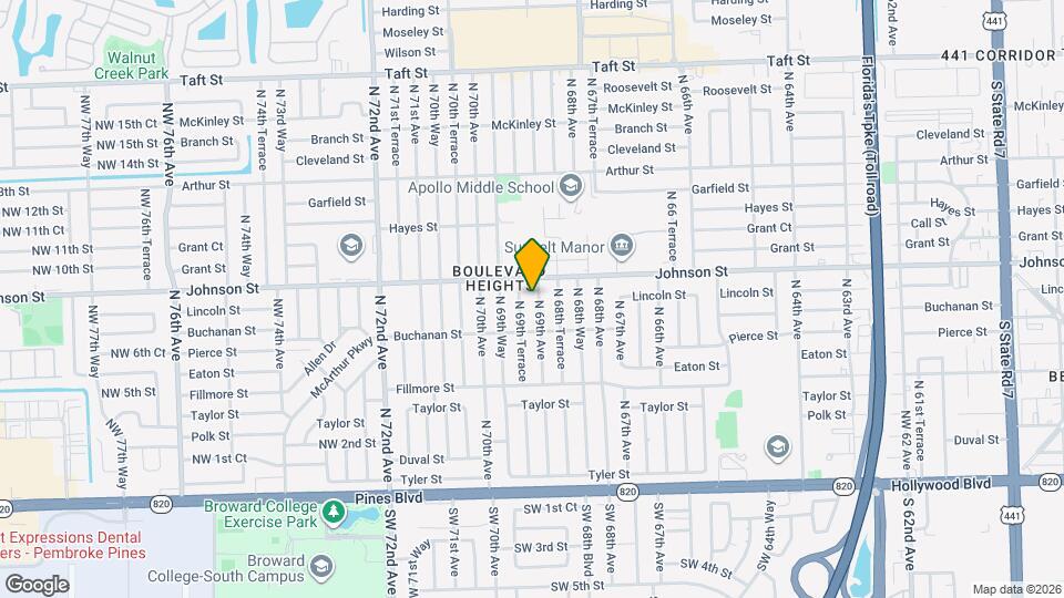 810 N 69th Ave Map and Location Details