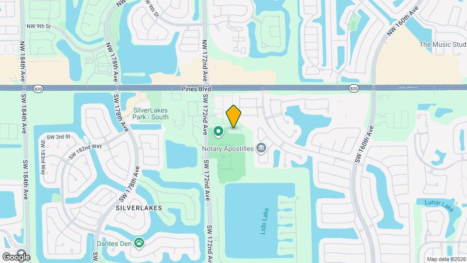 16966 SW 2nd Ct Map and Location Details