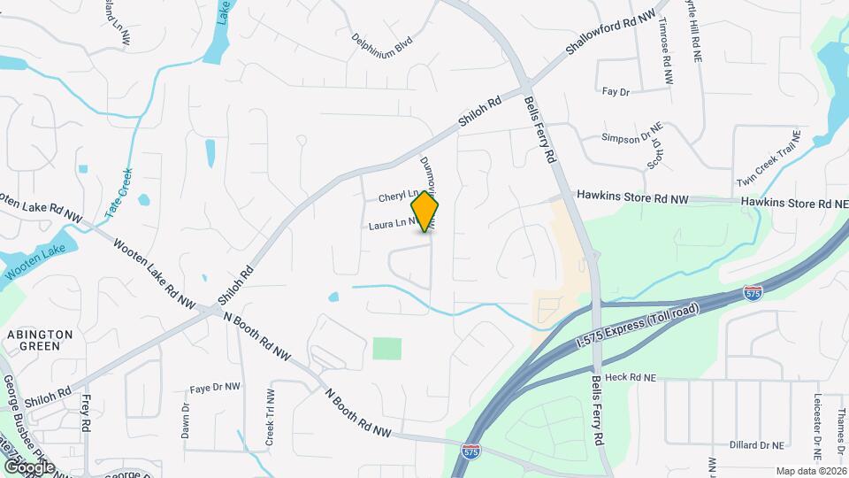 310 Homestead Cir NW Map and Location Details